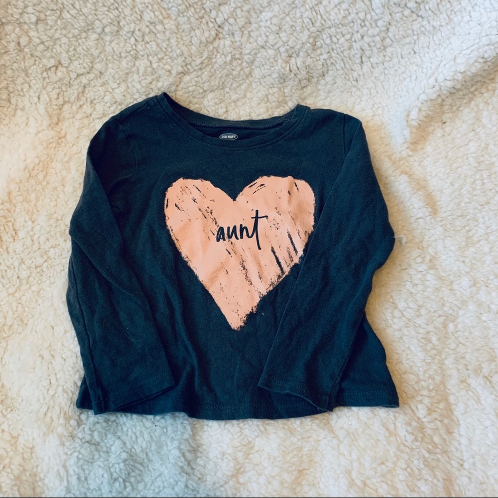 Old Navy 2T “Aunt” T-shirt